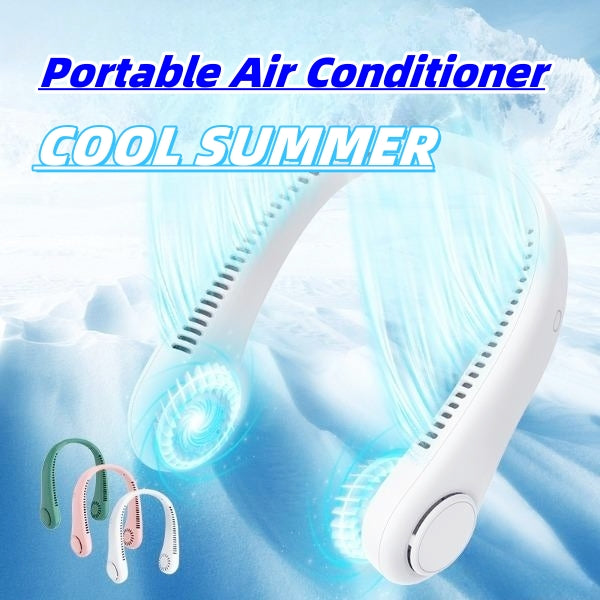 Ventilador de cuello recargable